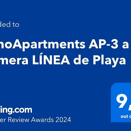 Ap-3 Ximoapartments A Primera Linea Playa & Chimenea Олива Екстериор снимка